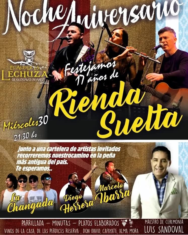 Rienda Suelta · aniversario