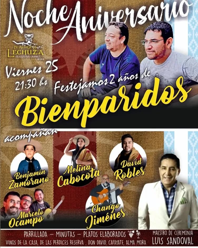 Bienparidos · aniversario