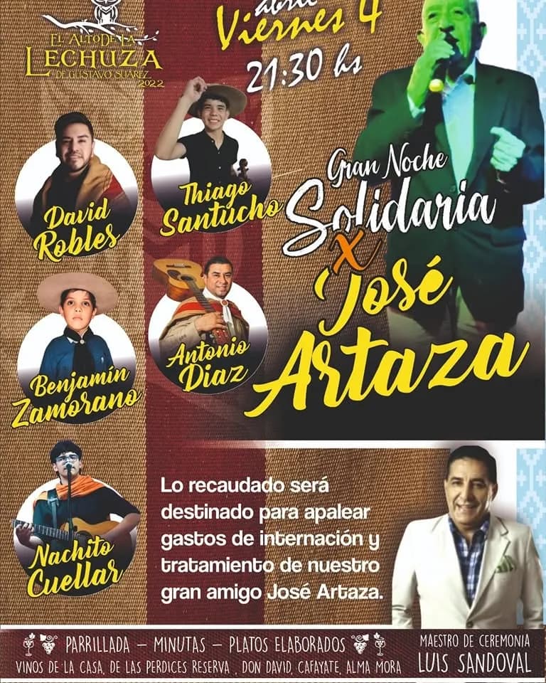 Noche solidaria · José Artaza
